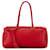 Bolso Boston Prada en Vitello Daino Rojo Roja Cuero Becerro  ref.1553551