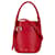 Big Bag Céline Sac seau Big Nano Rouge Celine Cuir Veau façon poulain  ref.1553552