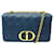 NEUF SAC A MAIN CHRISTIAN DIOR CARO MEDIUM 30 MONTAIGNE M9242UWHC HAND BAG Cuir Bleu Marine  ref.1553669