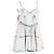 Loveshackfancy Mini Dorna Dress in Light Blue Cotton Denim
