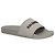Infradito da piscina in gomma con logo 3D Balenciaga Grigio