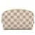 Louis Vuitton Pochette Tick Pouch Bag White Cloth Plastic  ref.1554183