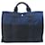 Hermès Borsa Tote Foul MM in tela Hermes Blu navy  ref.1554468