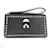 Clutch in pelle nera Fendi Nero  ref.1554479