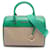 Borsa Jet Set di Michael Kors Beige Verde Pelle Tela  ref.1554503