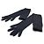 Gants longs en cachemire et soie noirs Prada