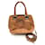 Borsa in pelle marrone Prada  ref.1554658