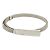 Gucci Plattengürtel Metall Silber