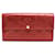 Louis Vuitton Portefeuille Sarah Coin Purse Red Patent leather  ref.1555092