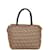 Fendi Zucchino Handbag Brown Leather Cloth  ref.1555113