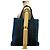 Hermès Borsa Tote GM Troca Vertical Hermes Blu - vista 7