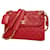 Chanel Red Lambskin Shoulder Bag Leather  ref.1555317