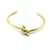 Céline Celine Extra Thin Gold Charm Bracelet Golden Metal  ref.1555350