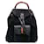 Gucci Bamboo Rucksack Backpack Navy blue Suede Leather  ref.1555490