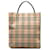 Sac fourre-tout Burberry Nova Check Cuir Toile Beige  ref.1555537