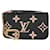 Porte-monnaie en cuir Monogram Empreinte Louis Vuitton Toile Noir Beige  ref.1555607