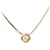 Christian Dior Gold Necklace Choker with Rhinestone Motif Golden Metal  ref.1555627