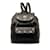 Mochila de couro preto com studs MCM  ref.1555638