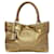 Bolsa tote de couro dourado Loewe  ref.1555655