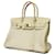 Hermès Sac à main Hermes Birkin 30 Cuir Blanc  ref.1555775