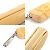 Chanel Cambon Line Leather Pen Case Beige - view 4