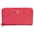 Prada Saffiano Leather Long Wallet Pink  ref.1555998