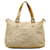 Fendi Zucchino Handbag Tote Bag Beige Cloth  ref.1556058