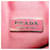 Pochette Prada in nylon rosa Auth 84239 - vista 17
