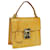 LOUIS VUITTON Sac Spring Street Monogram Vernis Jaune Citron M91068 Auth 83528 Cuir vernis Doré  ref.1556367