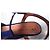 Twin Set Sandali con zeppa TWINSET blu - vista 9