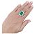 Importante anello Repossi in due ori, smeraldo, diamanti. - vista 3