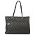Trendy CC Chanel Shopping Tote Nera in Pelle Caviar Nero - vista 2