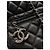 Trendy CC Chanel Shopping Tote Nera in Pelle Caviar Nero - vista 4