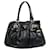 Gaufre Prada Nappa gauffré Black Leather  ref.1556925