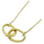 Tiffany & Co Tiffany Double Loop Halskette aus 18K Gelbgold Golden Gelbes Gold  ref.1557602