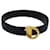 Ceinture en cuir CARTIER PANTHERE 35"" noire Auth am6644  ref.1557686