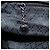 Borsa a mano in nylon nero GUCCI Bamboo Auth am6667 - vista 21
