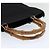 Borsa a mano in nylon nero GUCCI Bamboo Auth am6667 - vista 7