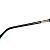 Gafas de sol Aviator Jimmy Choo con strass Negro Dorado - vista 8