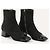 Timeless Botas CHANEL EU 38 de cuero charol Negro