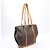 Borsa a spalla classica Babylone in tela Monogram Louis Vuitton M51102 Marrone - vista 2