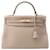 Hermès Kelly Beige Leather  ref.1557960