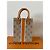 Neverfull Louis Vuitton Petit Sac Plat Monopaname Beige Pelle - vista 5