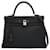 Hermès Kelly Black Leather  ref.1558149