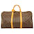 Louis Vuitton Keepall 50 Marrom Lona  ref.1558197