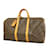 Louis Vuitton Keepall 50 Marrom Lona  ref.1558209