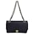 Timeless Bolso Chanel Medium Classic Double Flap en caviar acolchado de cuero negro  ref.1558259