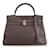 Hermès Brown Togo Kelly Retourne 32 Dark brown Leather Pony-style calfskin  ref.1558610