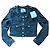 Giacca in denim Isabel Marant nero sbiadito Nocciola