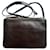 Céline trio small Dark brown Leather  ref.1558675